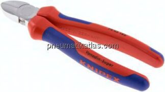 Seitenschneider, verchromt mit 3K-Griffen, 180mm