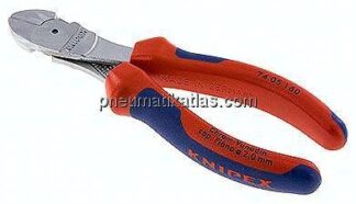 Kraft-Seitenschneider, verchromt mit 3K-Griffen, 160mm