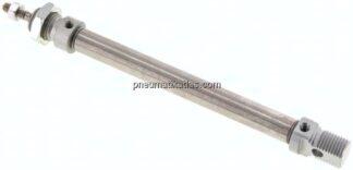 ISO 6432-Zylinder, doppeltwirkend, Kolben 12mm,Hub 100mm
