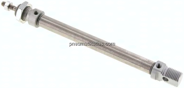 ISO 6432-Zylinder, doppeltwirkend, Kolben 12mm,Hub 100mm
