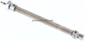 ISO 6432-Zylinder, doppeltwirkend, Kolben 10mm,Hub 100mm