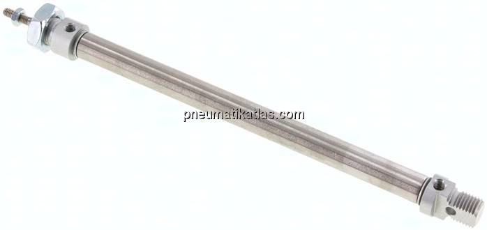 ISO 6432-Zylinder, doppeltwirkend, Kolben 10mm,Hub 125mm