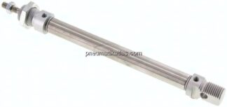 ISO 6432-Zylinder, doppeltwirkend, Kolben 12mm,Hub 100mm