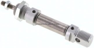 ISO 6432-Zylinder, doppeltwirkend, Kolben 12mm,Hub 10mm