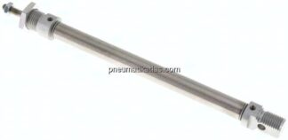 ISO 6432-Zylinder, doppeltwirkend, Kolben 12mm,Hub 125mm