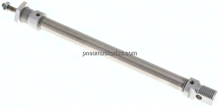 ISO 6432-Zylinder, doppeltwirkend, Kolben 12mm,Hub 125mm