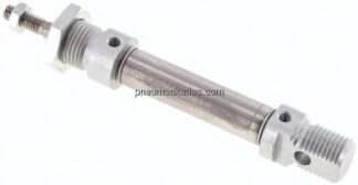 ISO 6432-Zylinder, doppeltwirkend, Kolben 12mm,Hub 25mm