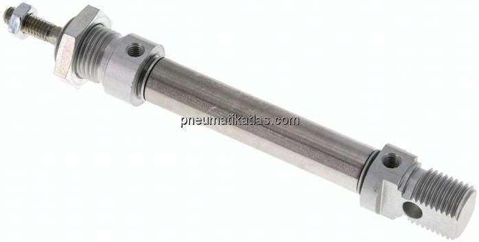 ISO 6432-Zylinder, doppeltwirkend, Kolben 12mm,Hub 40mm