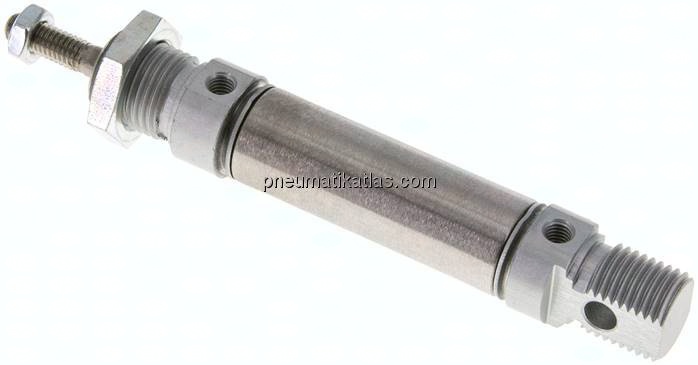 ISO 6432-Zylinder, doppeltwirkend, Kolben 16mm,Hub 20mm