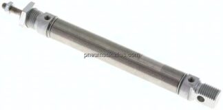 ISO 6432-Zylinder, doppeltwirkend, Kolben 16mm,Hub 80mm