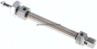 ISO 6432-Zylinder, doppeltwirkend, Kolben 8mm,Hub 40mm