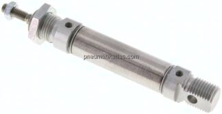 ISO 6432-Zylinder, doppeltwirkend, Kolben 16mm,Hub 25mm