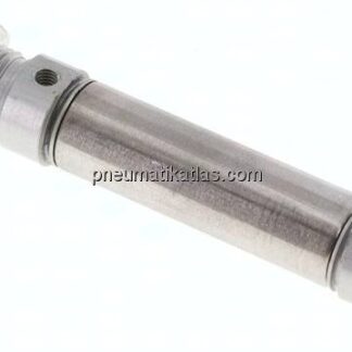 ISO 6432-Zylinder, doppeltwirkend, Kolben 16mm,Hub 25mm