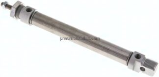 ISO 6432-Zylinder, doppeltwirkend, Kolben 20mm,Hub 125mm
