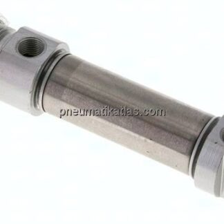ISO 6432-Zylinder, doppeltwirkend, Kolben 20mm,Hub 25mm