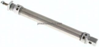 ISO 6432-Zylinder, doppeltwirkend, Kolben 16mm,Hub 100mm