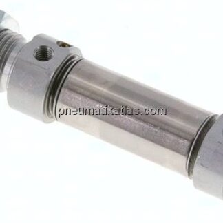 ISO 6432-Zylinder, doppeltwirkend, Kolben 16mm,Hub 10mm