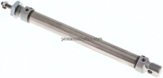 ISO 6432-Zylinder, doppeltwirkend, Kolben 16mm,Hub 125mm