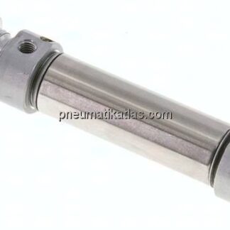 ISO 6432-Zylinder, doppeltwirkend, Kolben 16mm,Hub 25mm
