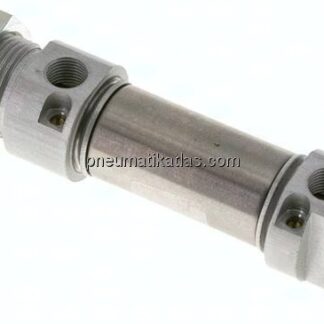 ISO 6432-Zylinder, doppeltwirkend, Kolben 20mm,Hub 10mm