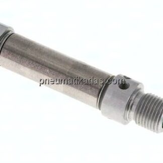 ISO 6432-Zylinder, doppeltwirkend, Kolben 16mm,Hub 25mm