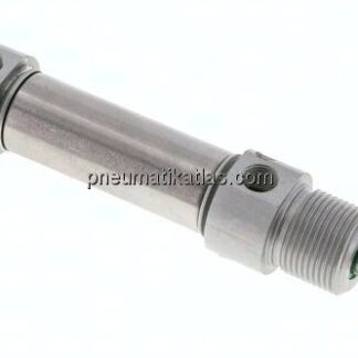 ISO 6432-Zylinder, doppeltwirkend, Kolben 20mm,Hub 25mm