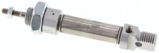 ISO 6432-Zylinder, einfachwirkend, Kolben 10mm, Hub 10mm