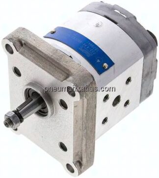 Zahnradpumpe 4,3 ccm, Plesseyflansch, rechtsdrehend