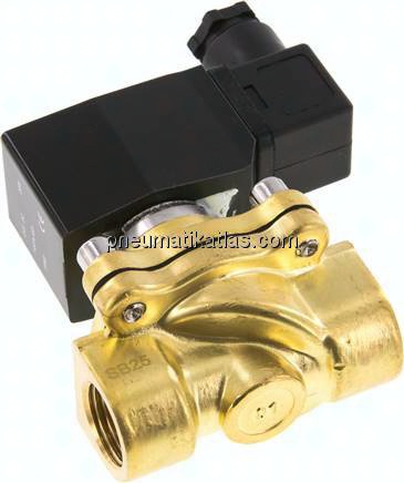 2/2-Wege MS-Magnetventil G 1/2", 0-6/10 (DC/AC) bar, NC