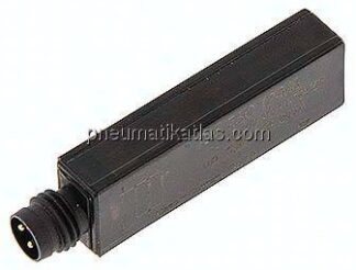 Zylinderschalter, 2-Leiter-Reed-Sensor, rote LED