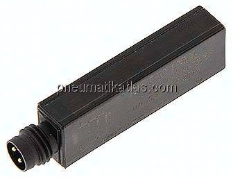 Zylinderschalter, 2-Leiter-Reed-Sensor, rote LED