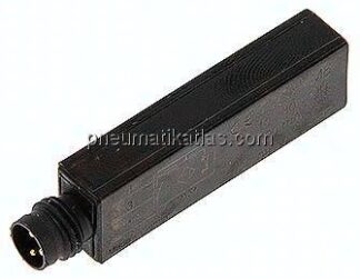 Zylinderschalter, vollelektronischer Sensor (verpolungssicher / kurzschlussfest), gelbe LED