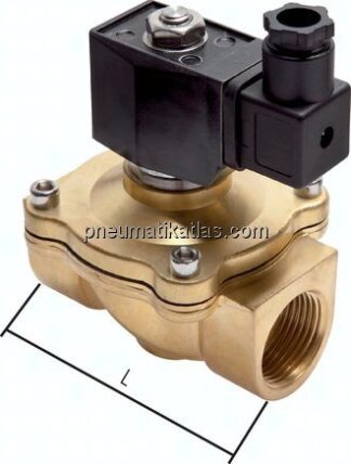 2/2-Wege MS-Magnetventil G 1-1/4", 0-6/10 (DC/AC) bar, NC