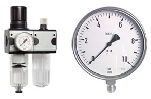 Druckregler - Aufbereiten - Manometer - Thermometer - Durchfluss- & Füllstandsmessung
