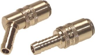 Temperierkupplungen, bis +200°C, NW 6 (9 mm Zapfen)