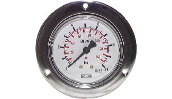 Einbaumanometer (auch für Vakuum)
