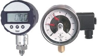Feinmessmanometer & Kontaktmanometer (auch für Vakuum)