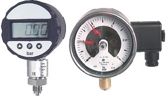 Feinmessmanometer & Kontaktmanometer (auch für Vakuum)
