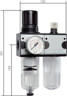Wartungseinheiten 2-teilig - Multifix-Baureihe 2|5800 l/min*****