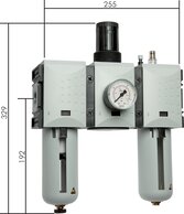 Wartungseinheiten 3-teilig - Futura-Baureihe 4|12000 l/min
