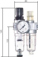 Wartungseinheiten 2-teilig - Multifix-Baureihe 0|700 l/min*****