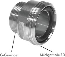 Gewindeeinschraubstutzen (Milchgewinde)|DIN 11851