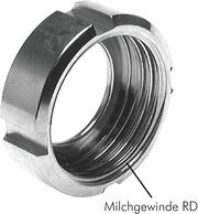 Nutmuttern für Kegelstutzen (Milchgewinde)|DIN 11851