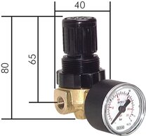 Druckminderer für Wasser & Luft - Mini|330 l/min**
