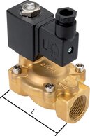2/2-Wege Magnetventile aus Messing|Eco-Line