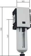 Filter - Futura-Baureihe 2|3500 l/min