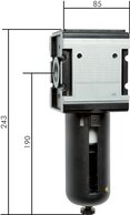 Filter - Multifix-Baureihe 4|8000 l/min