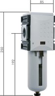 Filter - Futura-Baureihe 4|8000 l/min