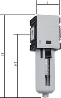 Aktivkohlefilter - Futura|bis 2500 l/min*