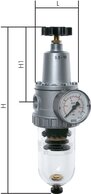 Filterregler - Standard|bis 12000 l/min